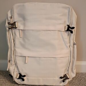 Stylish Cream Backpack